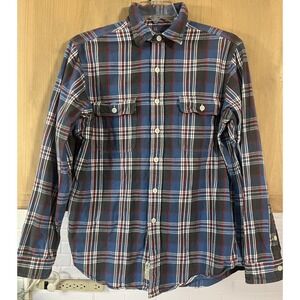 Polo Ralph Lauren Flannel Shirt Button Up Check Relaxed Fit Size Large